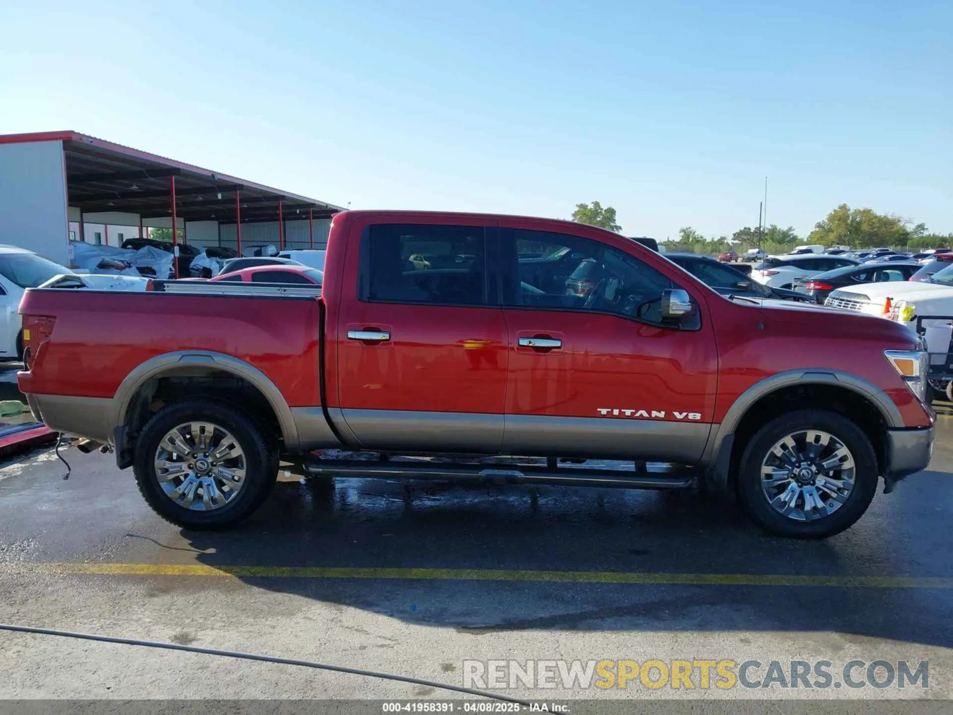 14 Photograph of a damaged car 1N6AA1E56KN527958 NISSAN TITAN 2019