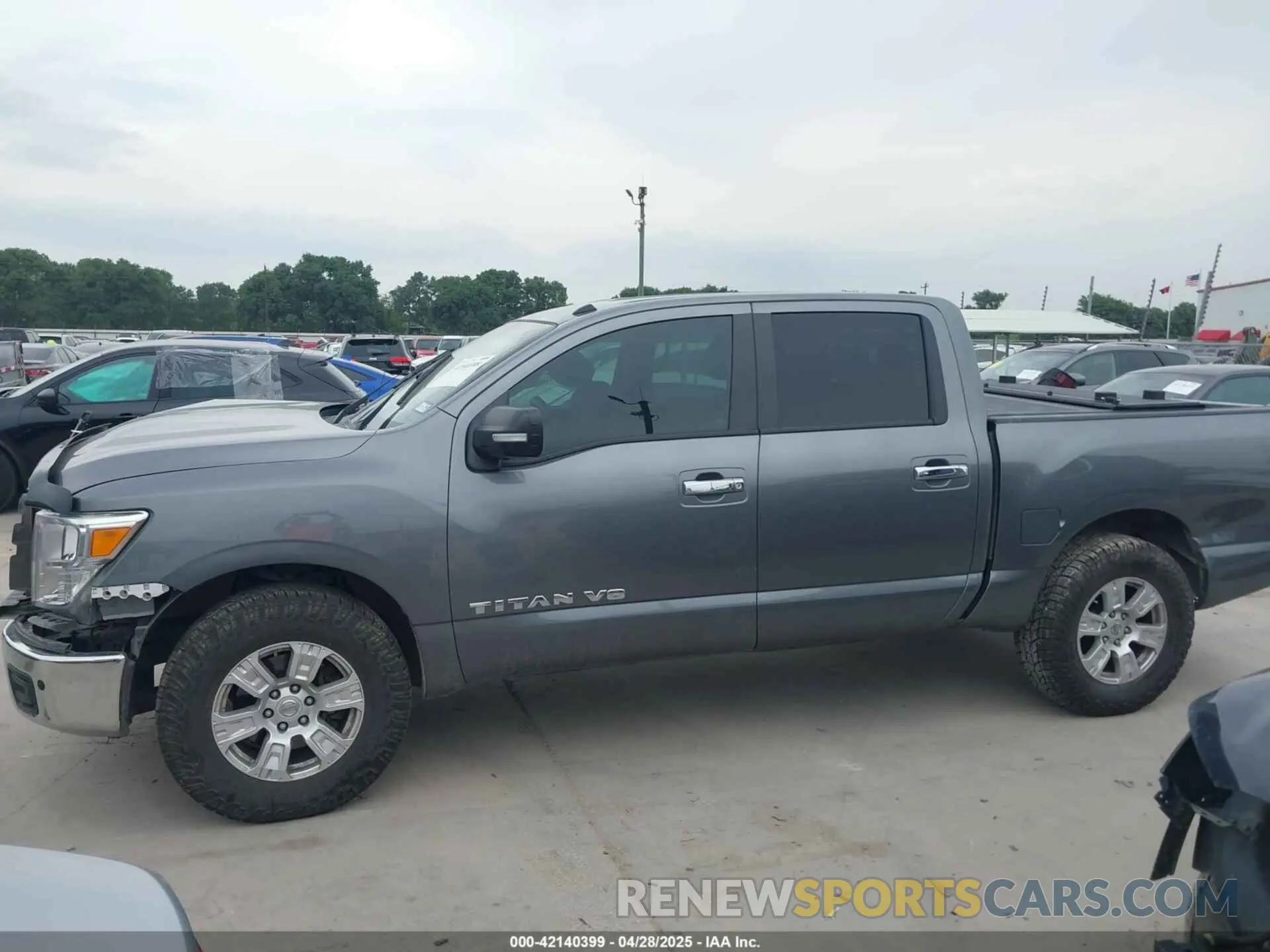 15 Фотография поврежденного автомобиля 1N6AA1E68KN528019 NISSAN TITAN 2019