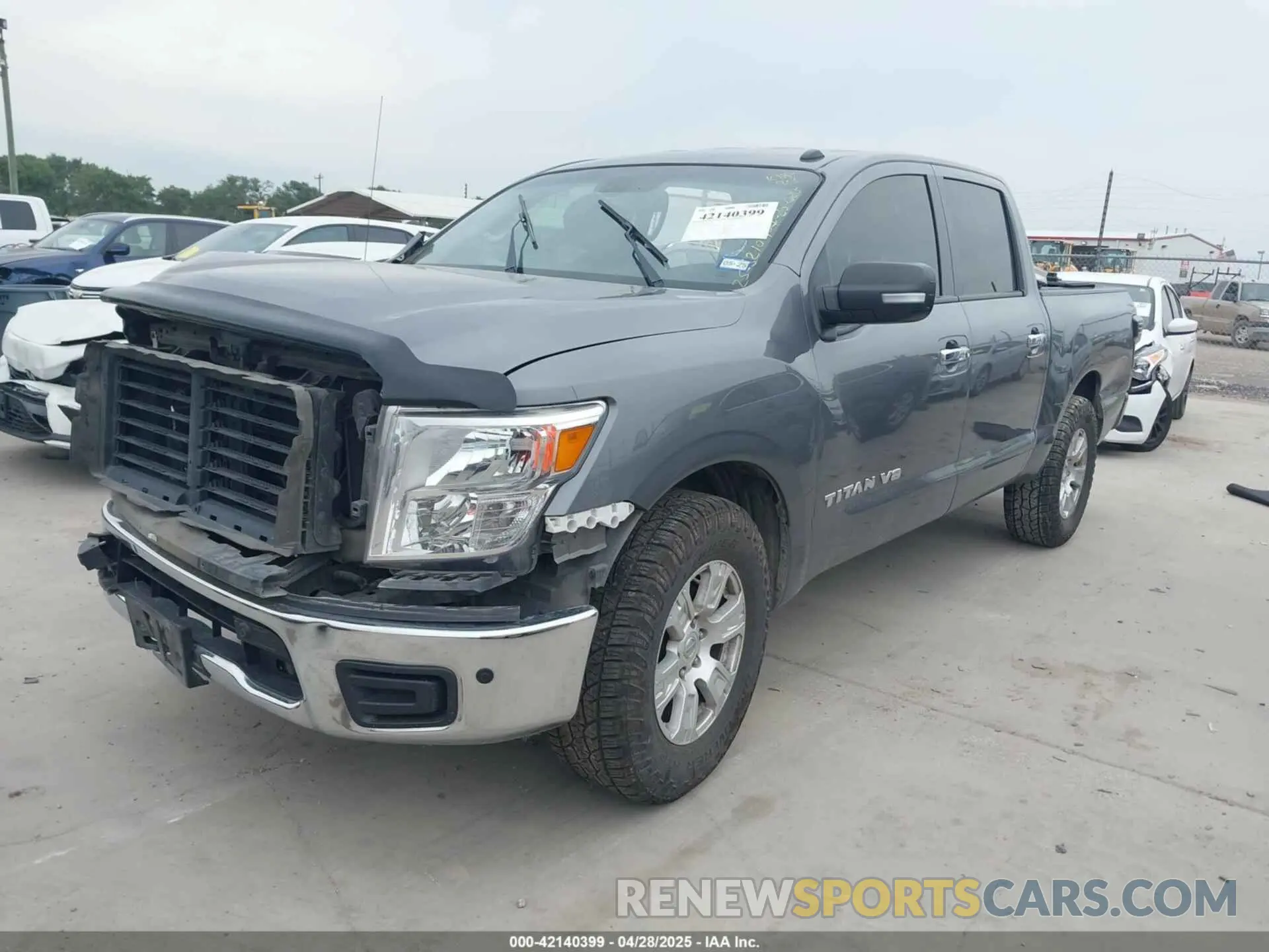 2 Фотография поврежденного автомобиля 1N6AA1E68KN528019 NISSAN TITAN 2019