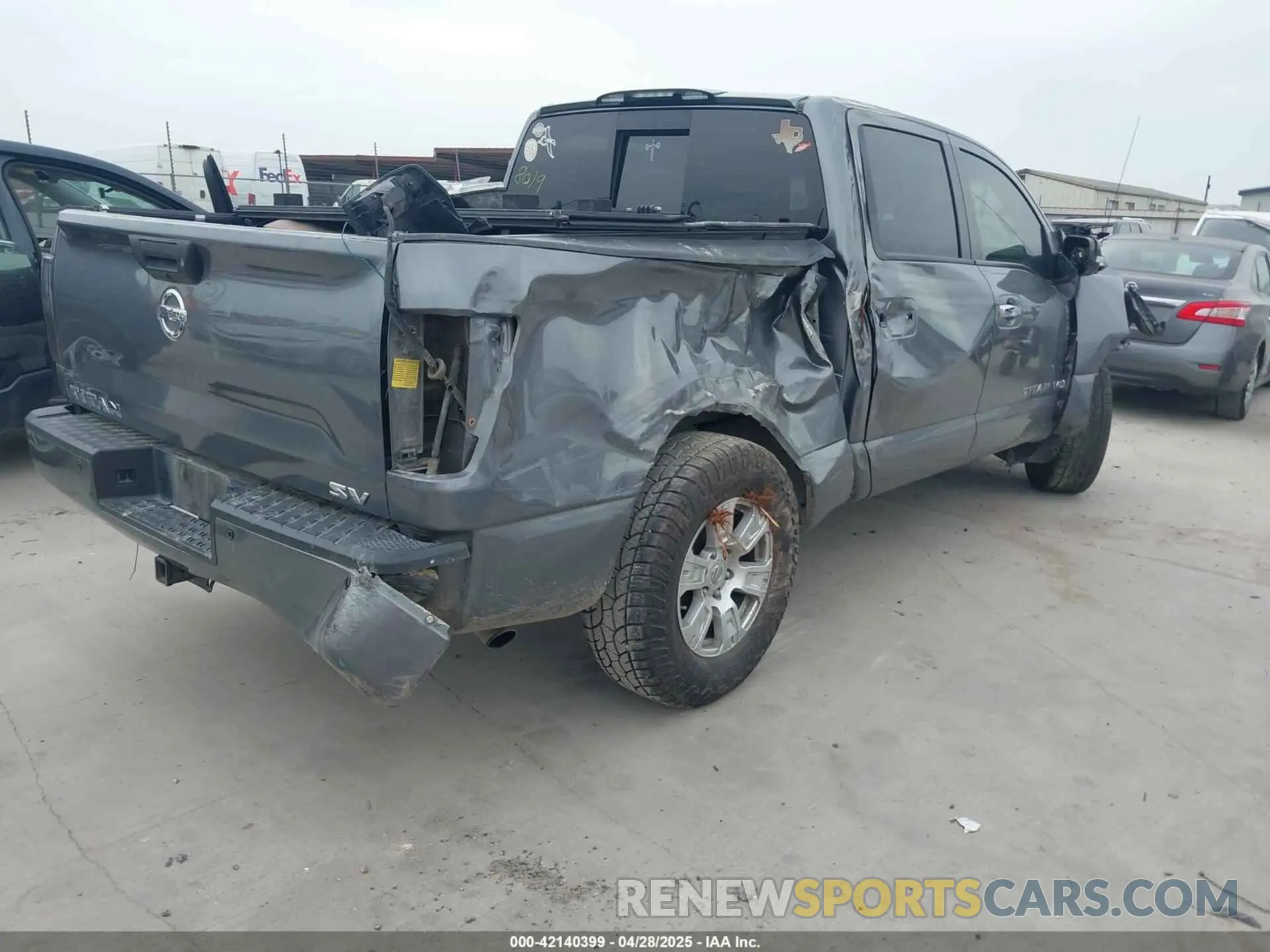 4 Фотография поврежденного автомобиля 1N6AA1E68KN528019 NISSAN TITAN 2019