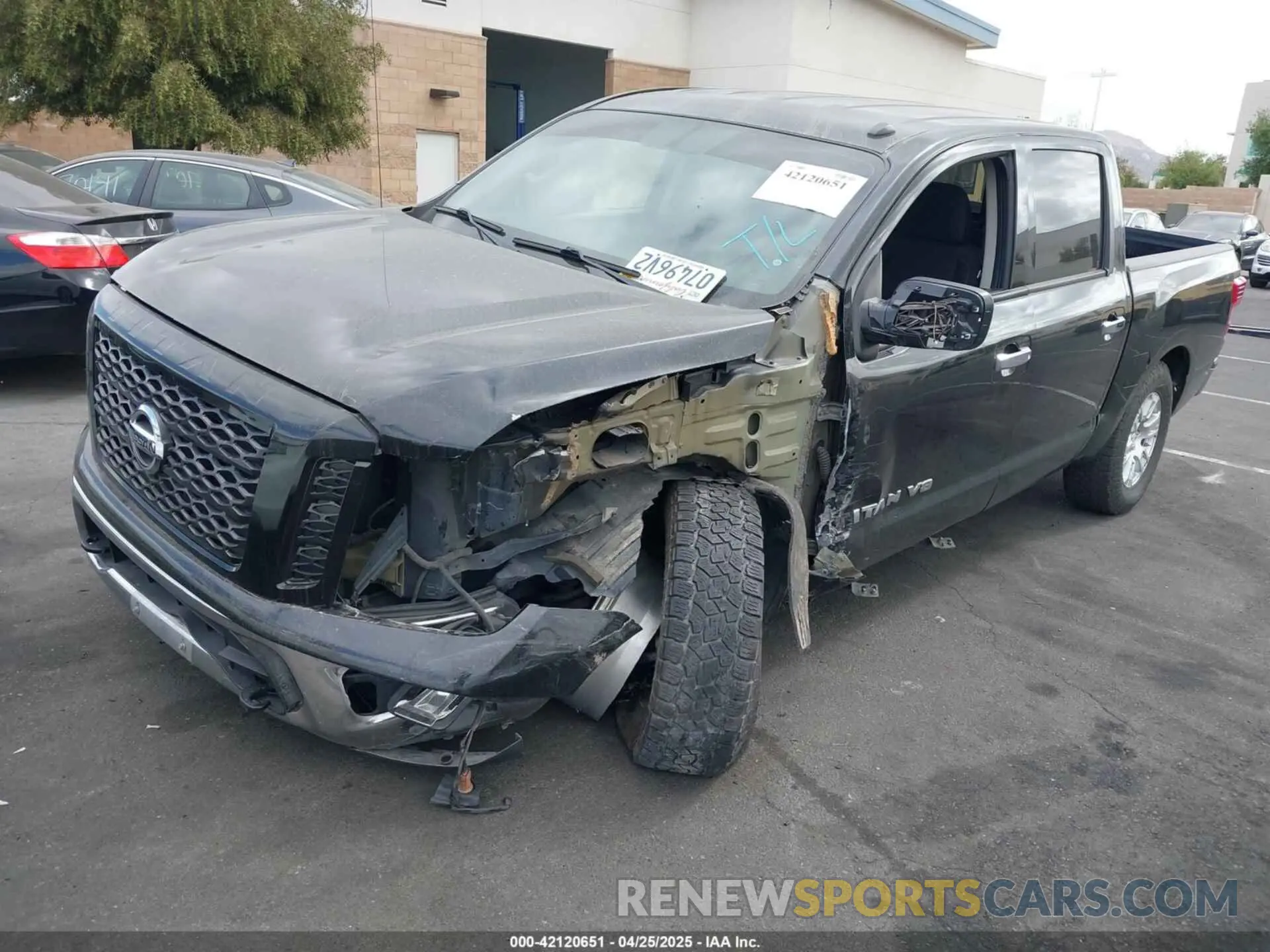 2 Фотография поврежденного автомобиля 1N6AA1EJ4KN518091 NISSAN TITAN 2019