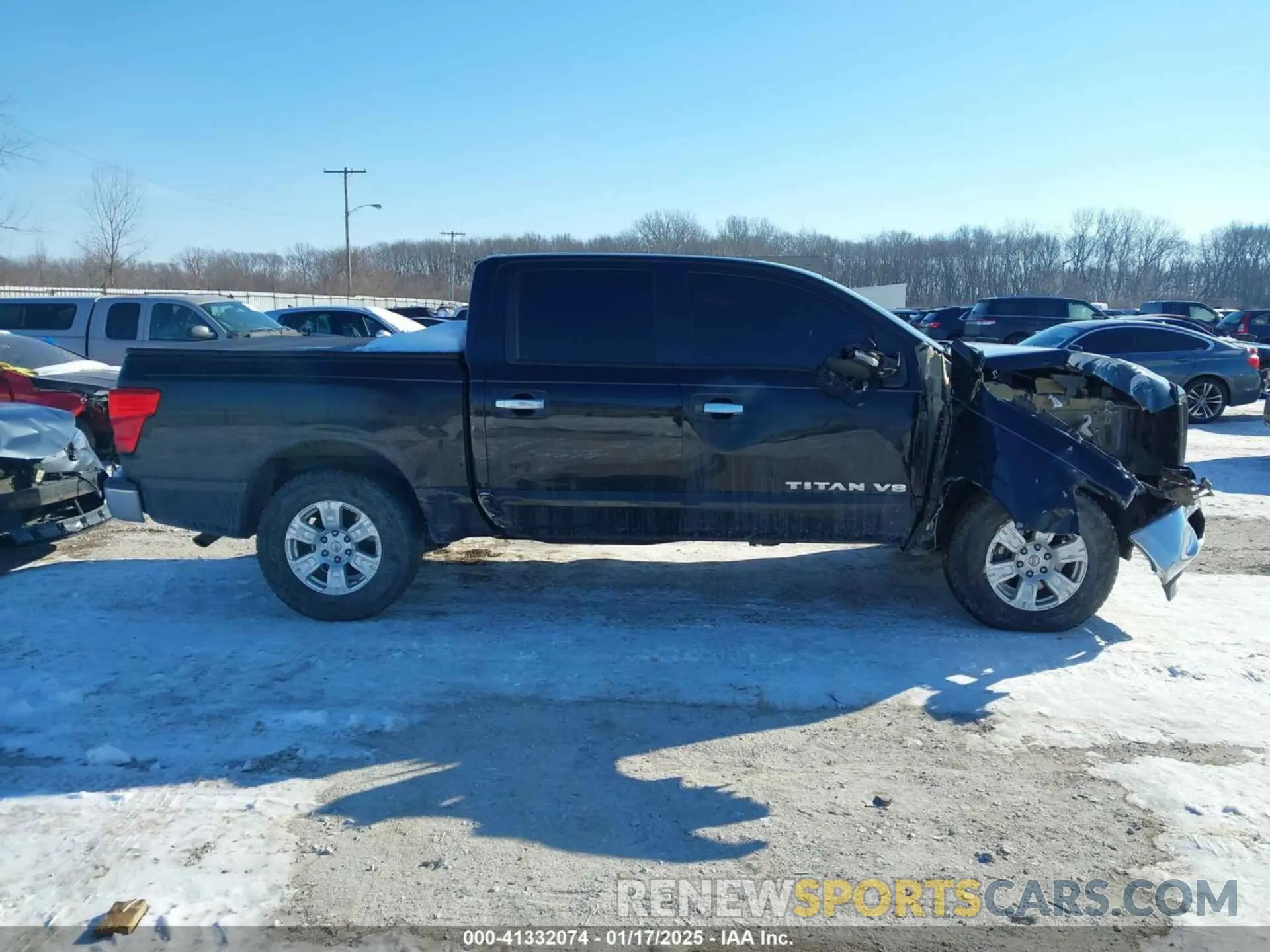 13 Photograph of a damaged car 1N6AA1EJ4KN518916 NISSAN TITAN 2019
