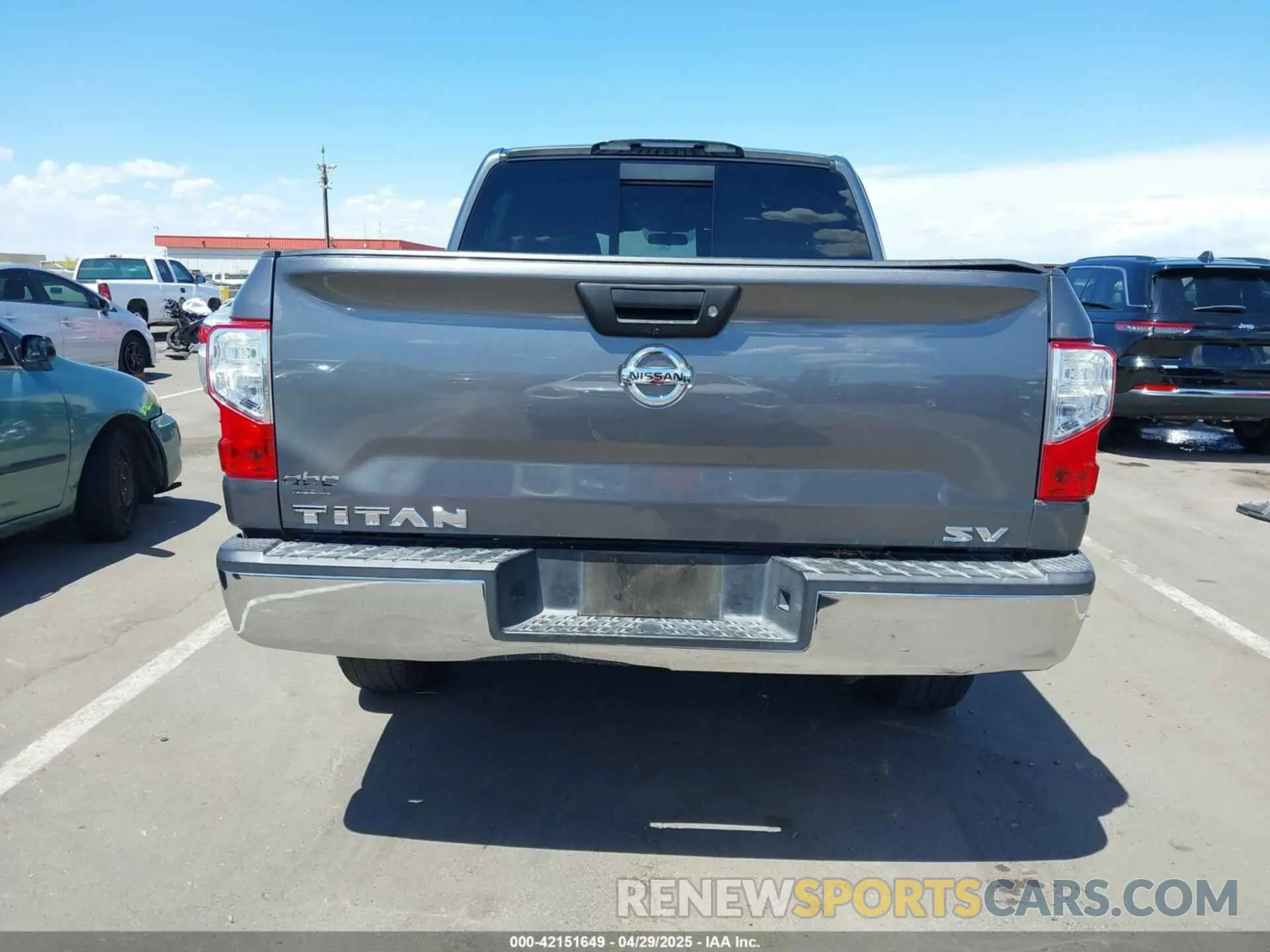 16 Photograph of a damaged car 1N6AA1EK7KN504596 NISSAN TITAN 2019