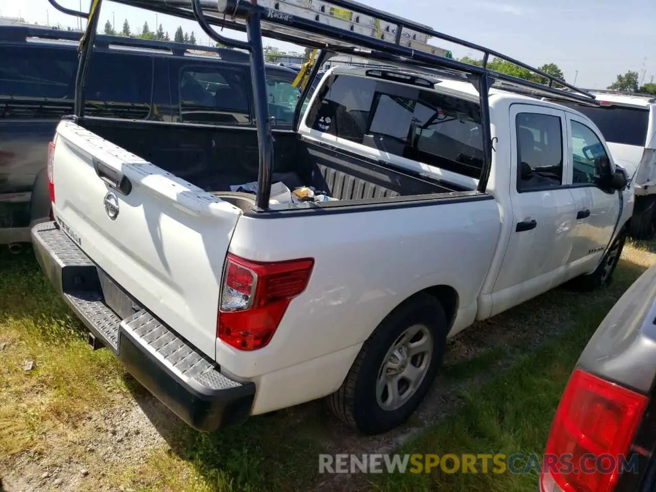 3 Photograph of a damaged car 1N6AA1EK9KN501036 NISSAN TITAN 2019