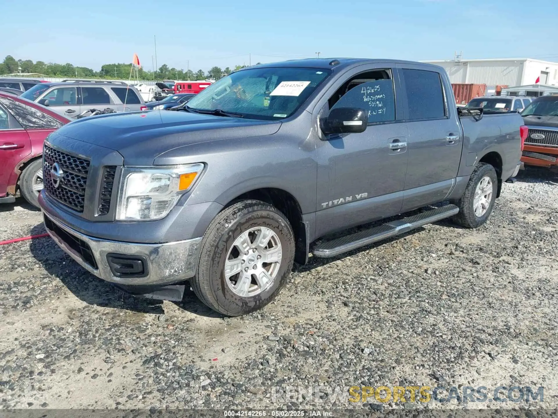 2 Photograph of a damaged car 1N6AA1EK9KN505961 NISSAN TITAN 2019