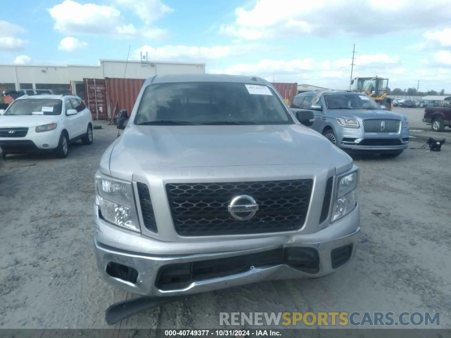 12 Photograph of a damaged car 1N6AA1EKXKN516970 NISSAN TITAN 2019