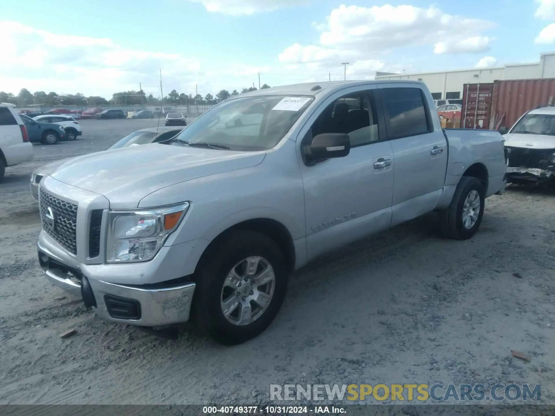 2 Photograph of a damaged car 1N6AA1EKXKN516970 NISSAN TITAN 2019