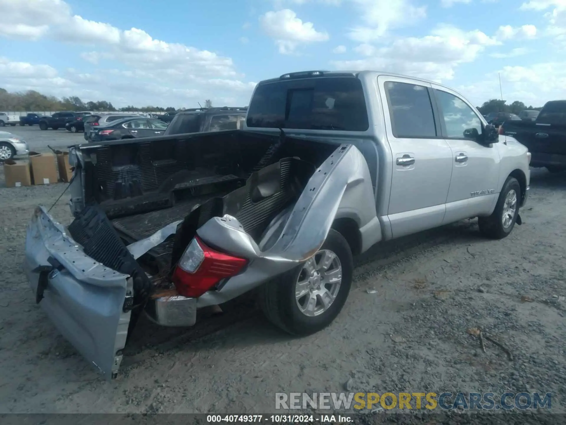 4 Photograph of a damaged car 1N6AA1EKXKN516970 NISSAN TITAN 2019