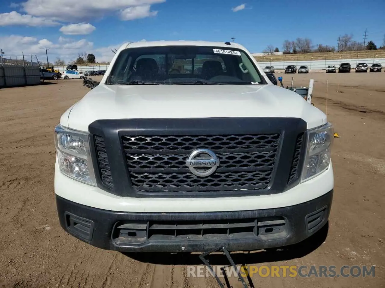 5 Photograph of a damaged car 1N6AA1R79KN500572 NISSAN TITAN 2019