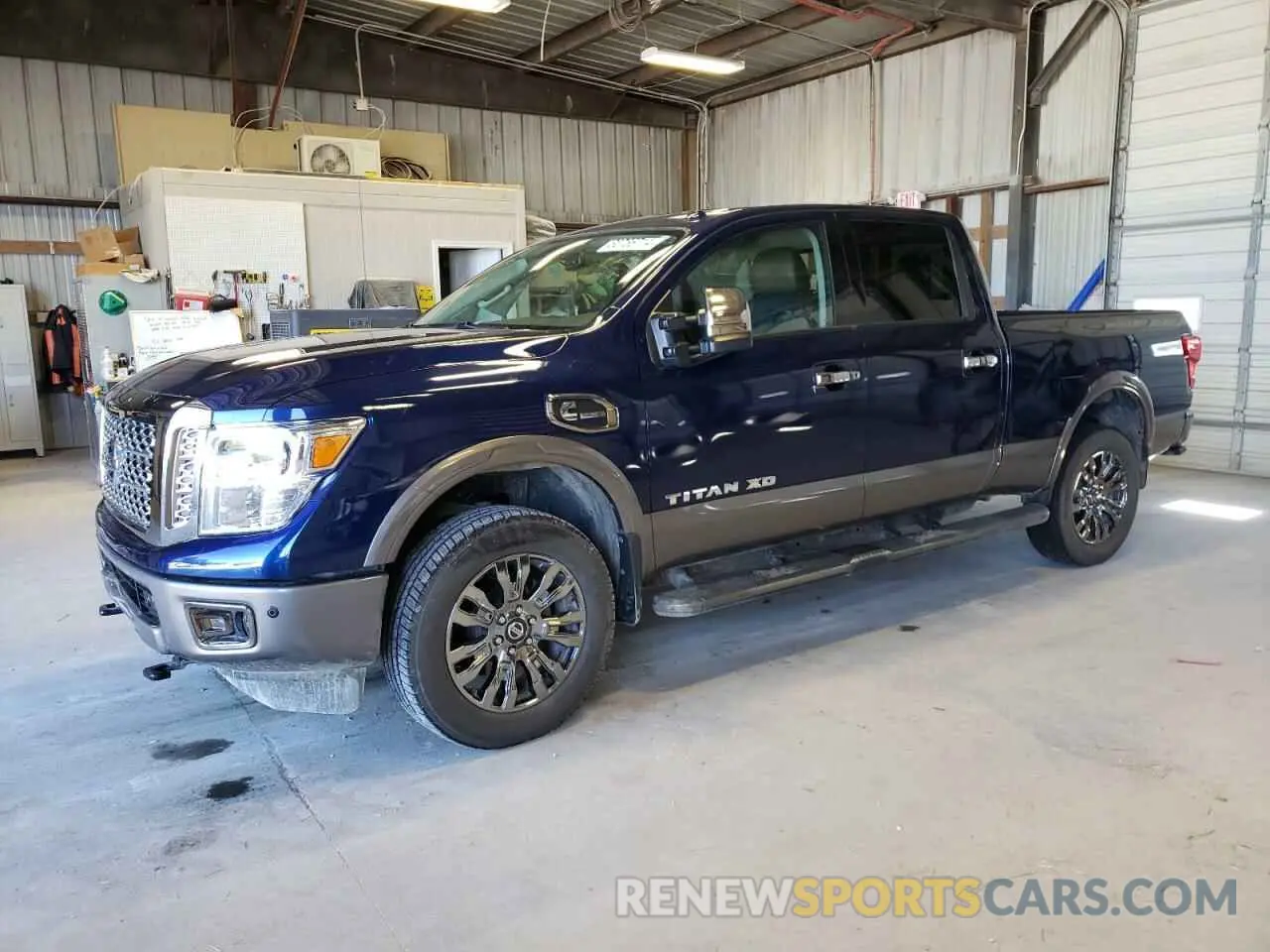 1 Photograph of a damaged car 1N6BA1F47KN534332 NISSAN TITAN 2019