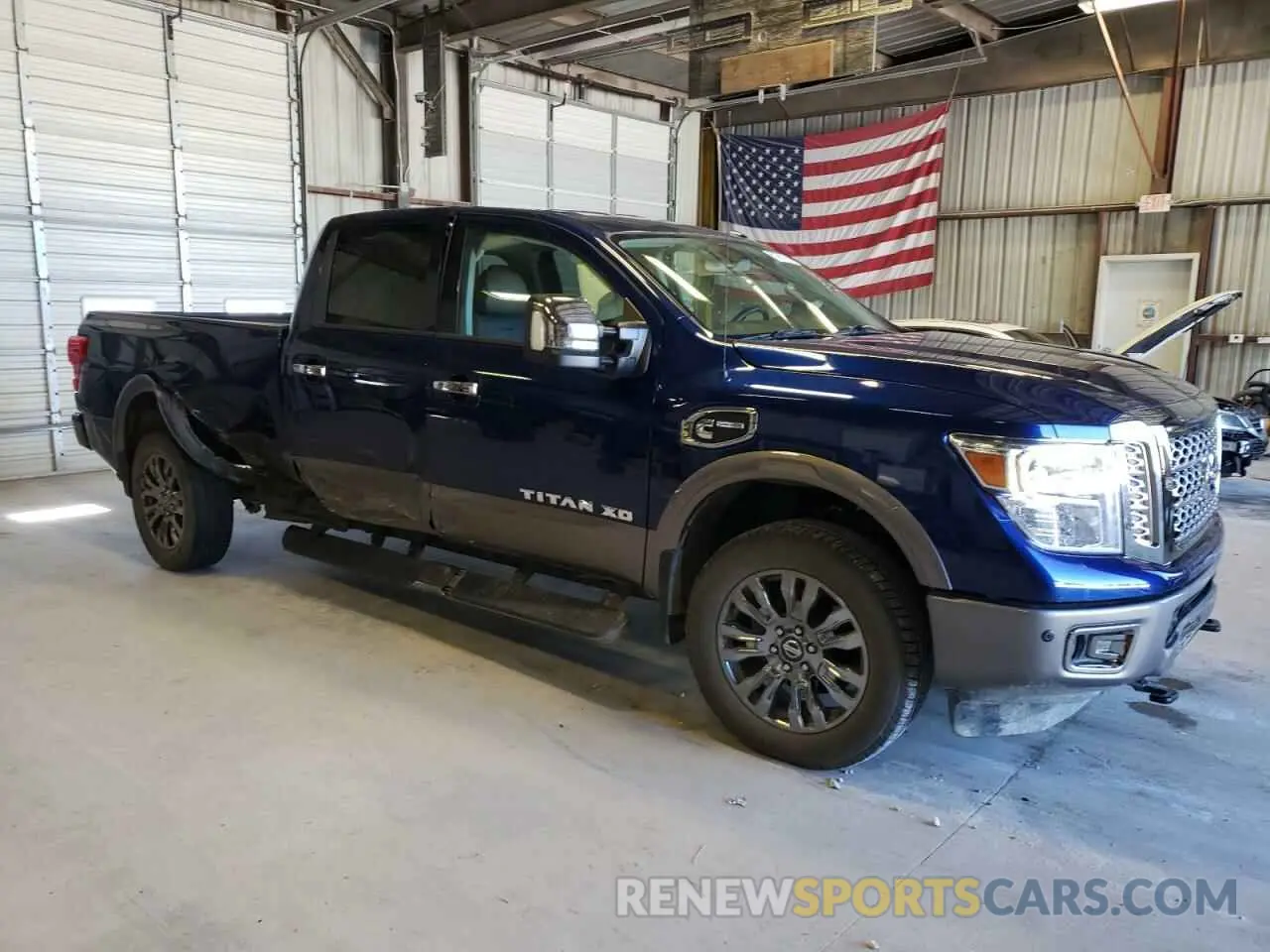4 Photograph of a damaged car 1N6BA1F47KN534332 NISSAN TITAN 2019