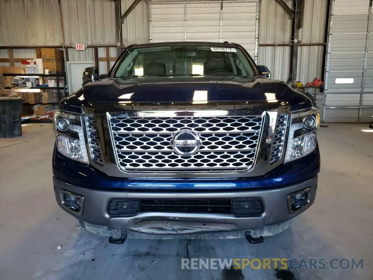5 Photograph of a damaged car 1N6BA1F47KN534332 NISSAN TITAN 2019