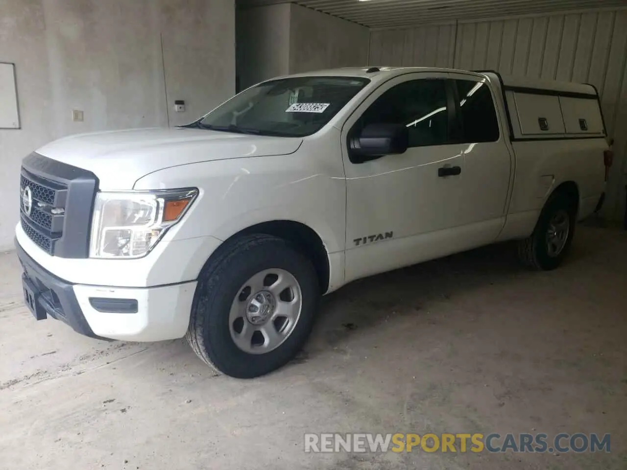 1 Photograph of a damaged car 1N6AA1CE3LN507347 NISSAN TITAN 2020