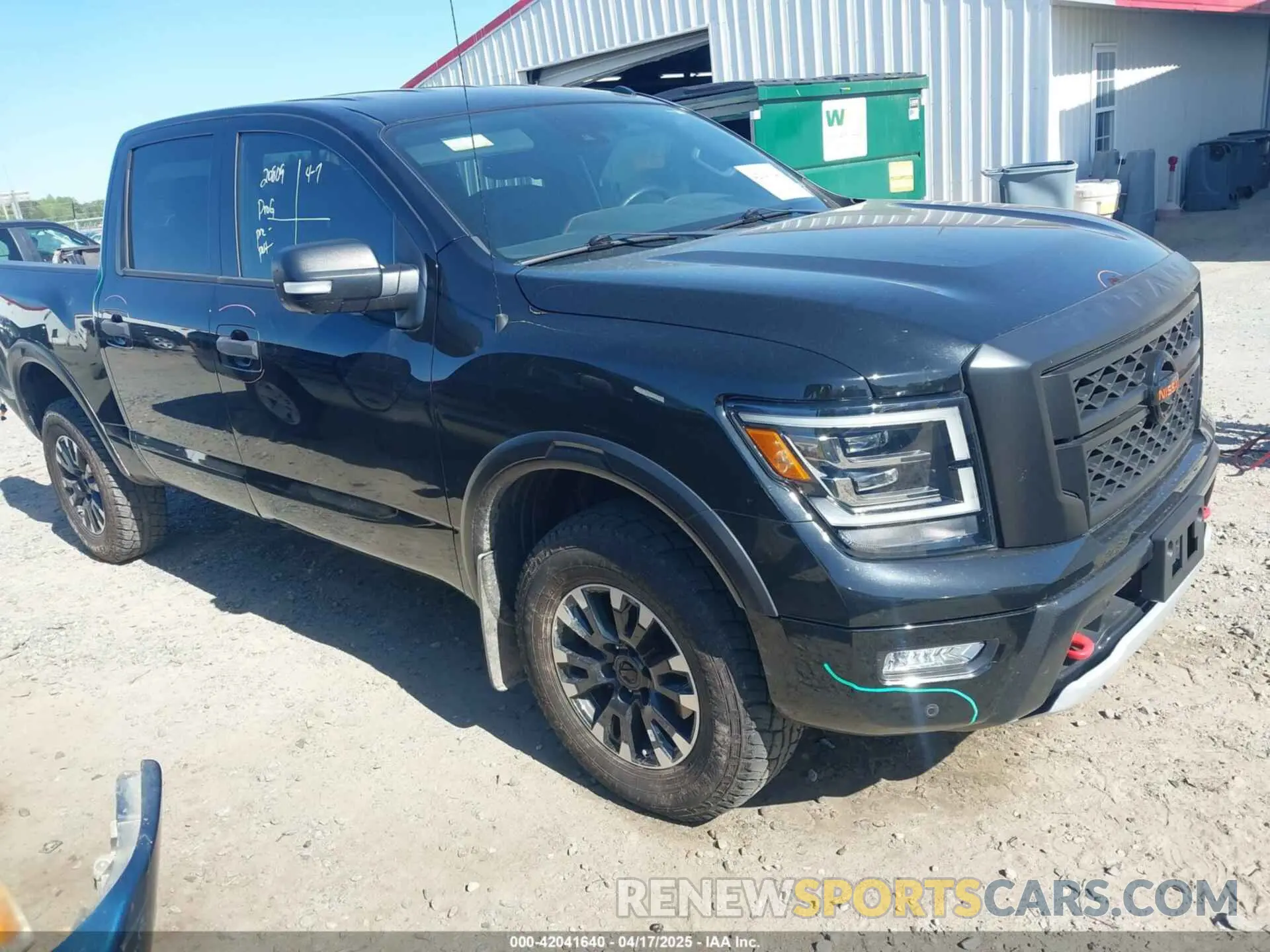 1 Photograph of a damaged car 1N6AA1ED3LN507305 NISSAN TITAN 2020