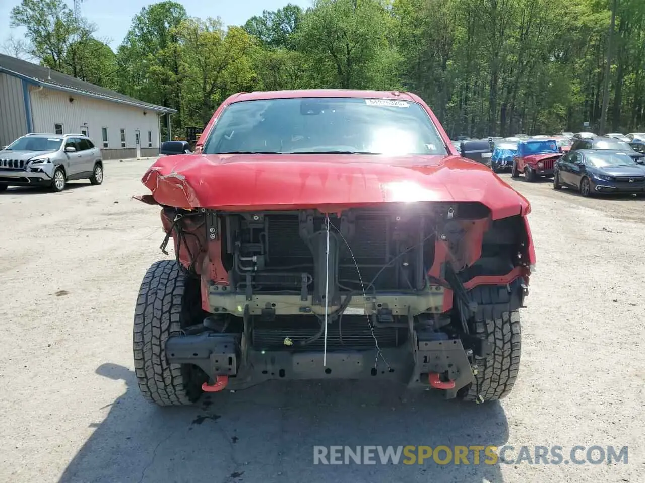 5 Photograph of a damaged car 1N6AA1ED8LN509339 NISSAN TITAN 2020