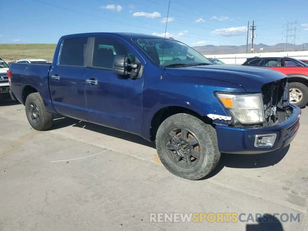 4 Photograph of a damaged car 1N6AA1EDXLN502795 NISSAN TITAN 2020