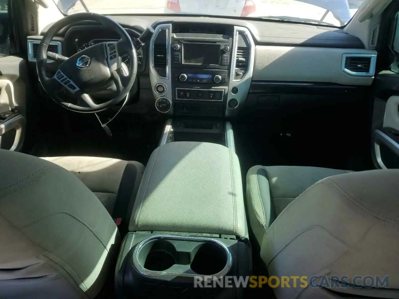 8 Photograph of a damaged car 1N6AA1EDXLN502795 NISSAN TITAN 2020