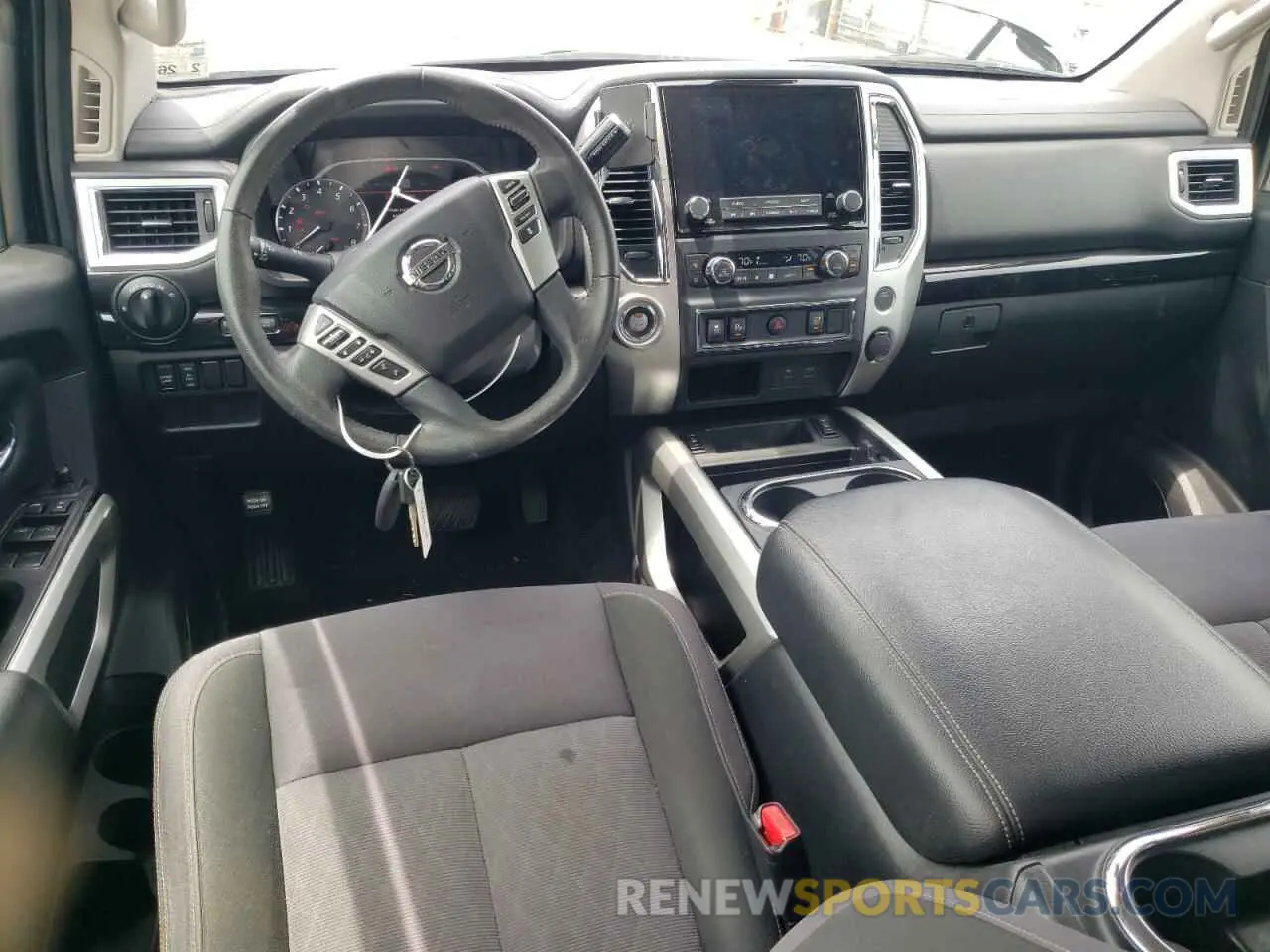 8 Photograph of a damaged car 1N6AA1EF1LN508633 NISSAN TITAN 2020