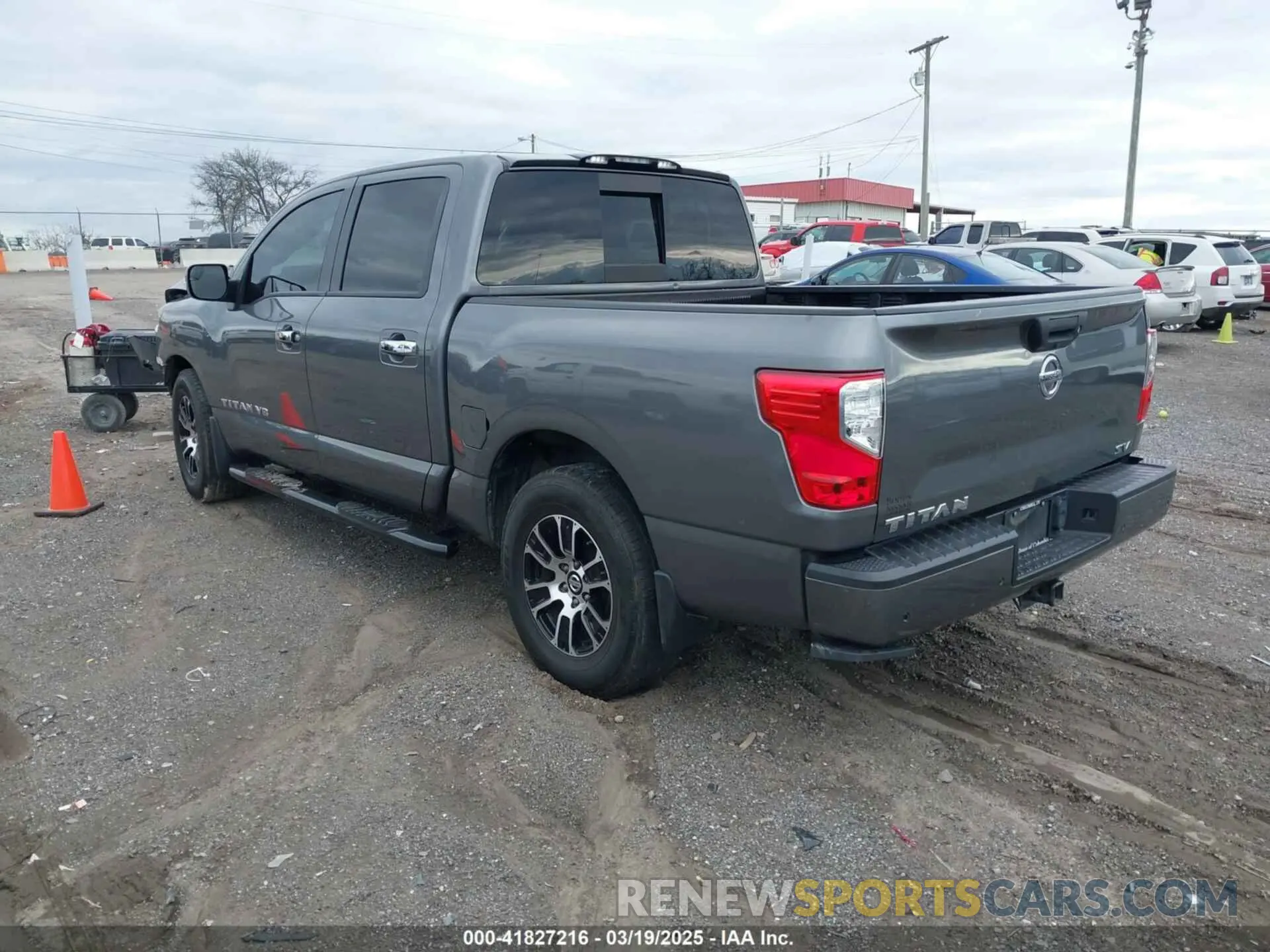 3 Photograph of a damaged car 1N6AA1EF8LN505938 NISSAN TITAN 2020