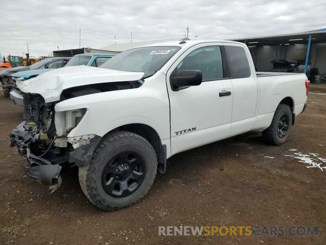 1 Photograph of a damaged car 1N6AA1CC8MN509952 NISSAN TITAN 2021