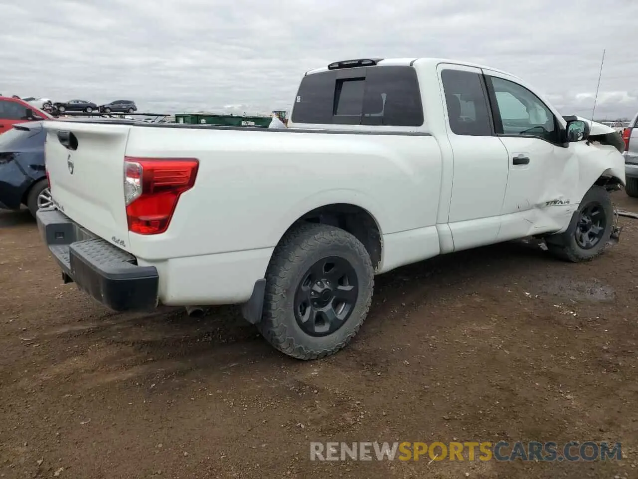 3 Photograph of a damaged car 1N6AA1CC8MN509952 NISSAN TITAN 2021