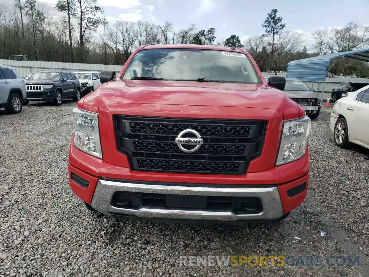 5 Photograph of a damaged car 1N6AA1EC5MN530805 NISSAN TITAN 2021