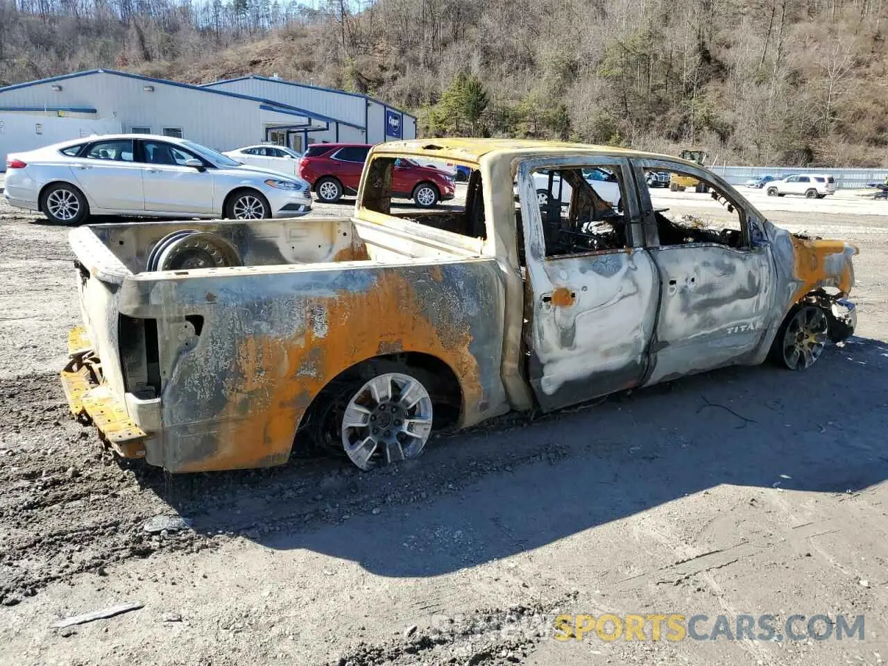 3 Photograph of a damaged car 1N6AA1EC7MN529767 NISSAN TITAN 2021