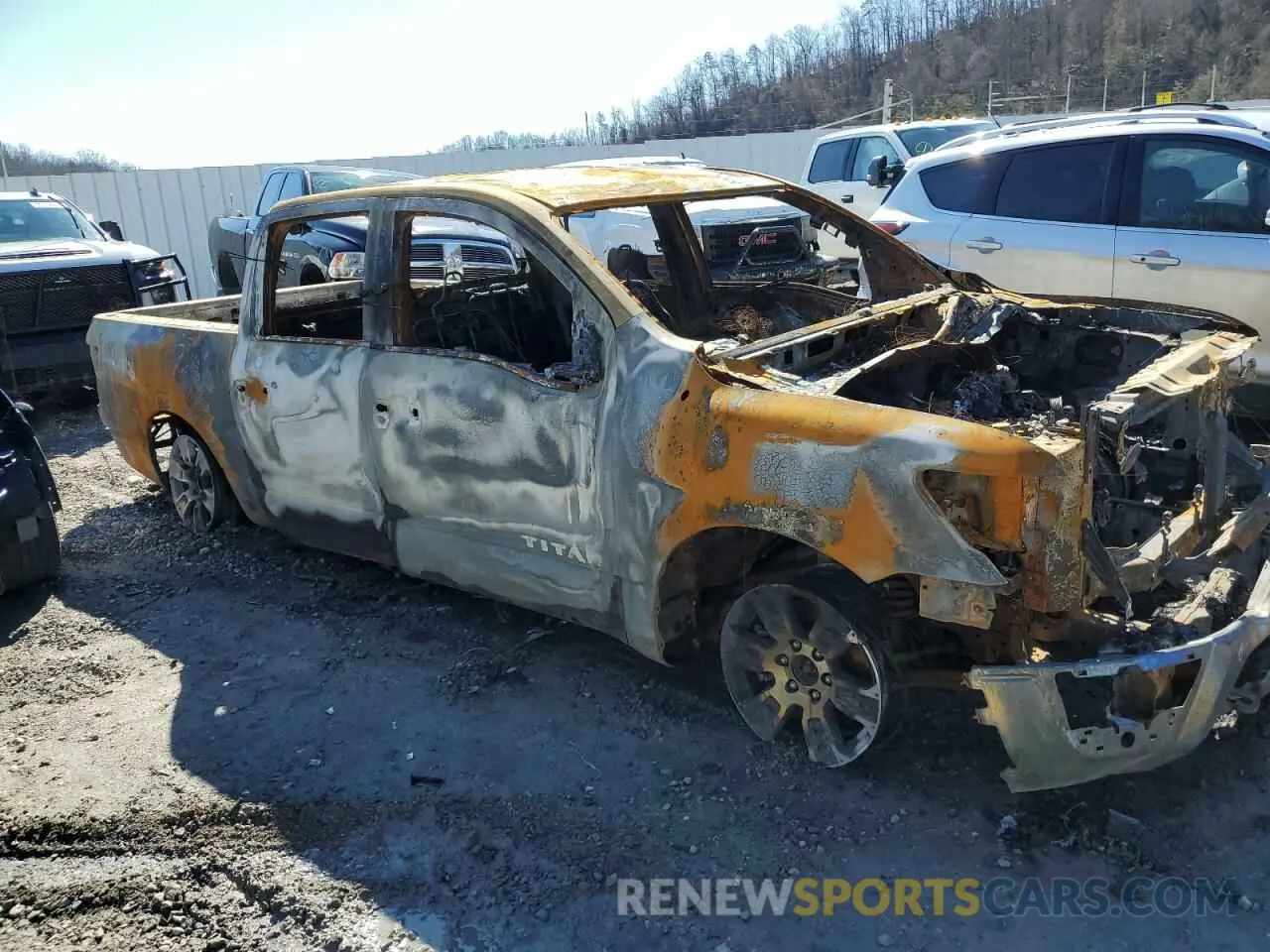 4 Photograph of a damaged car 1N6AA1EC7MN529767 NISSAN TITAN 2021