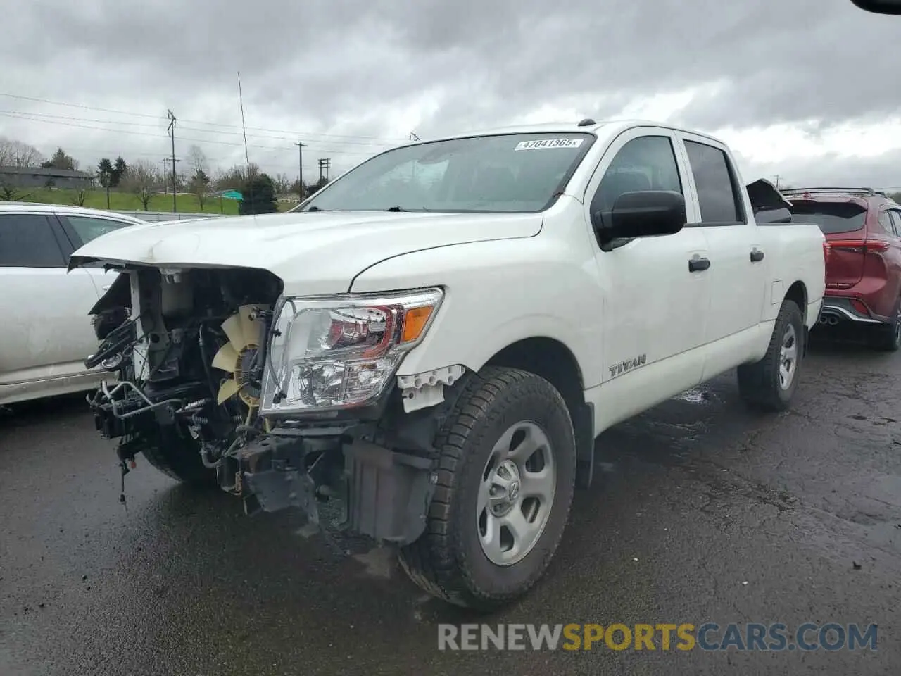 1 Фотография поврежденного автомобиля 1N6AA1EC9MN529818 NISSAN TITAN 2021
