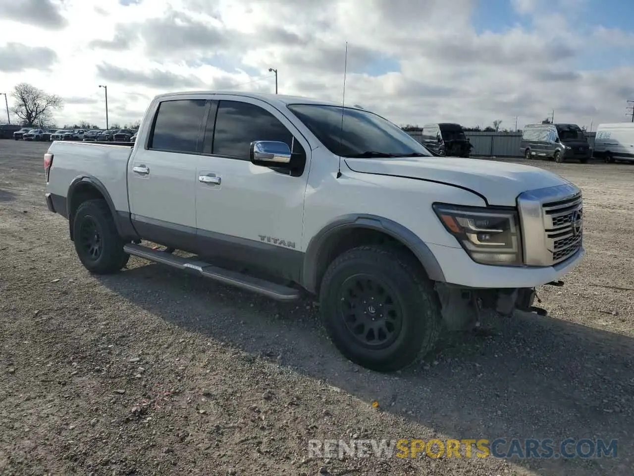 4 Photograph of a damaged car 1N6AA1ED0MN512074 NISSAN TITAN 2021