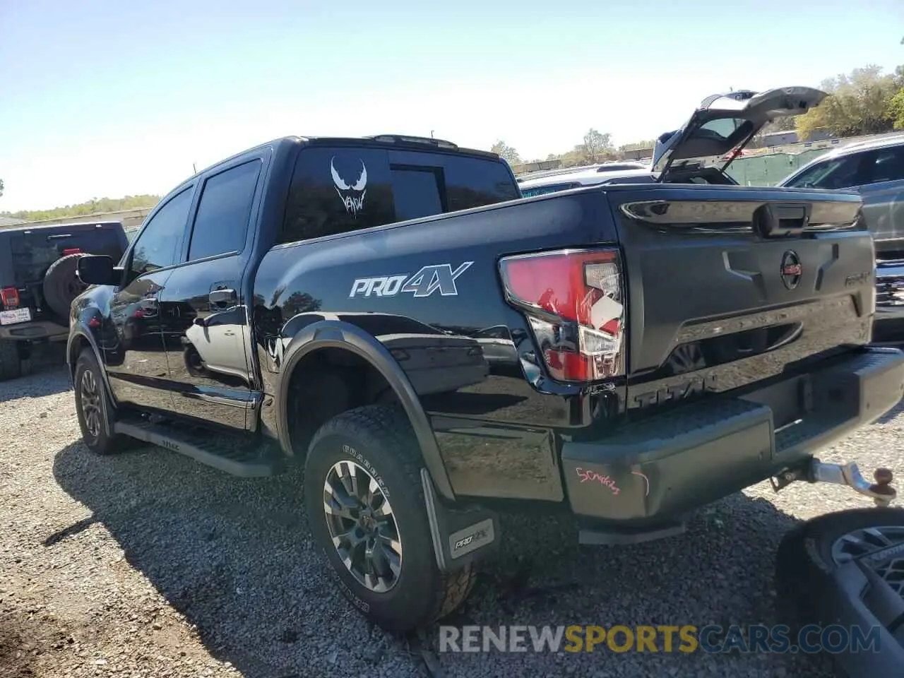 2 Photograph of a damaged car 1N6AA1ED3MN517804 NISSAN TITAN 2021