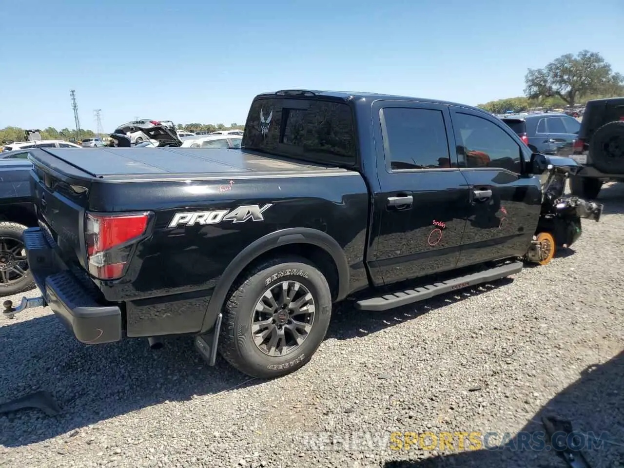 3 Photograph of a damaged car 1N6AA1ED3MN517804 NISSAN TITAN 2021