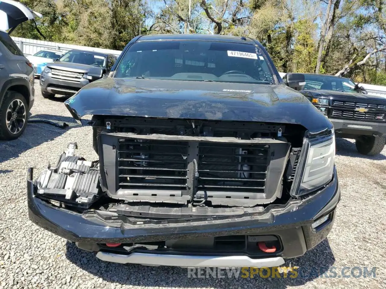 5 Photograph of a damaged car 1N6AA1ED3MN517804 NISSAN TITAN 2021