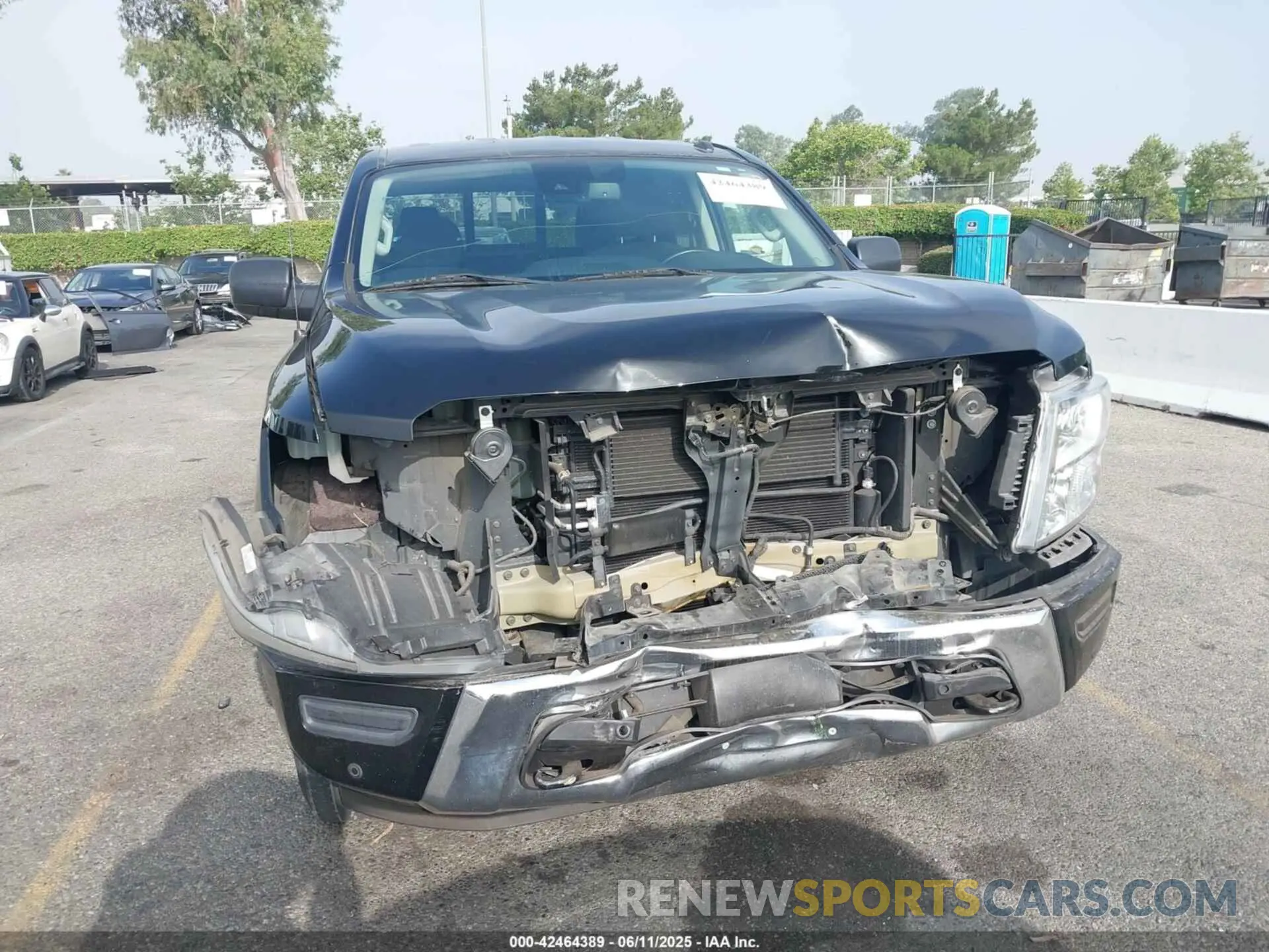 13 Photograph of a damaged car 1N6AA1ED8MN502425 NISSAN TITAN 2021