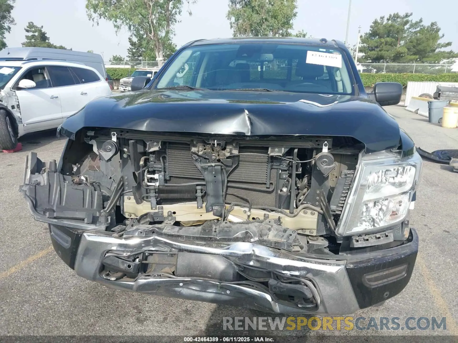 6 Photograph of a damaged car 1N6AA1ED8MN502425 NISSAN TITAN 2021