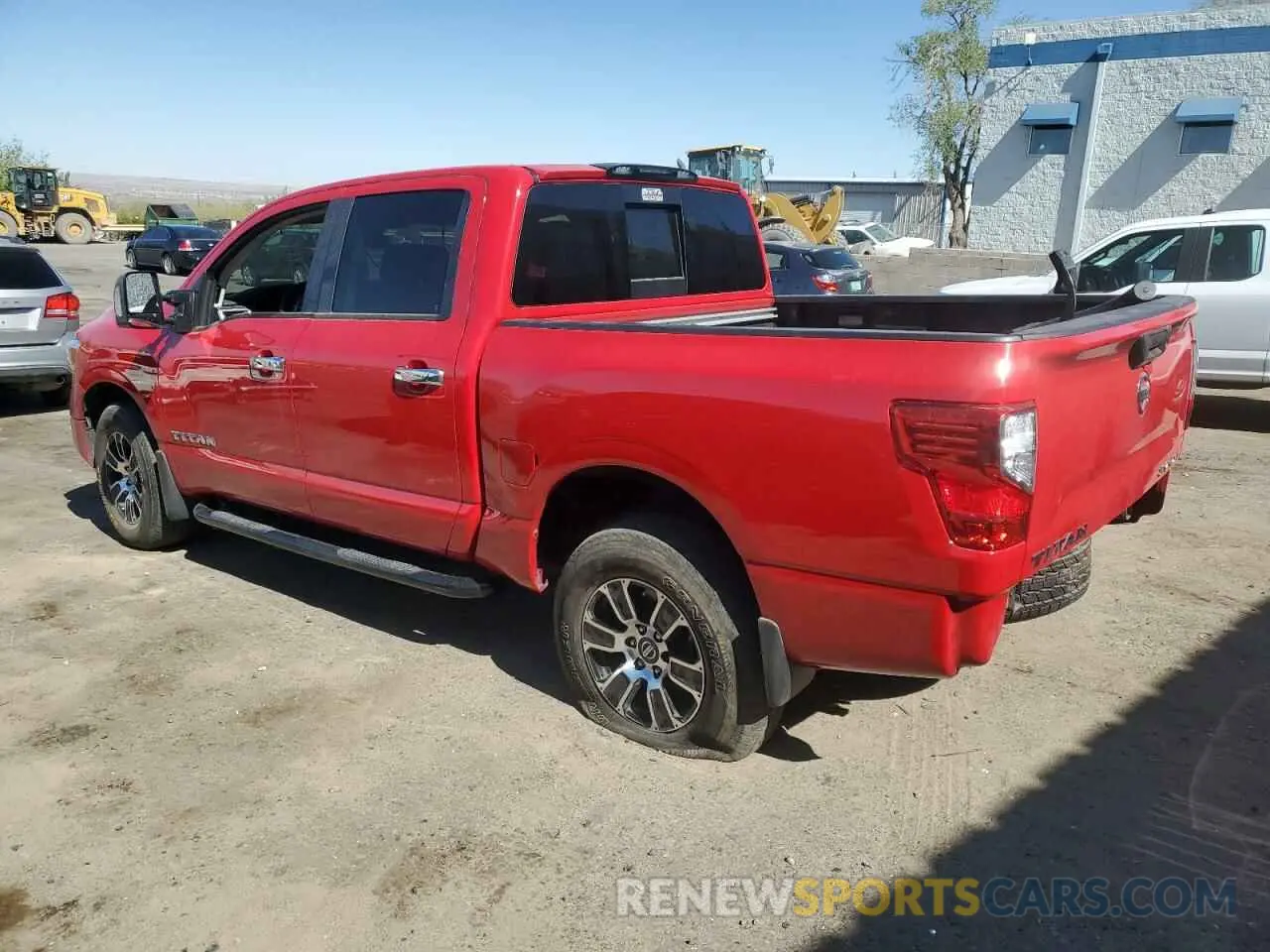 2 Photograph of a damaged car 1N6AA1ED8MN525283 NISSAN TITAN 2021