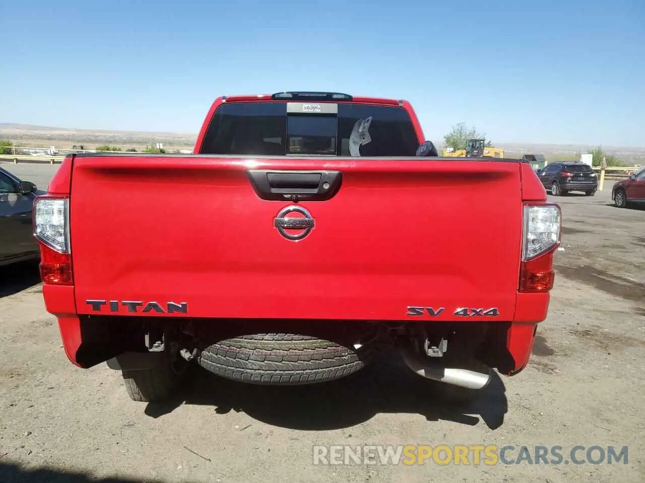 6 Photograph of a damaged car 1N6AA1ED8MN525283 NISSAN TITAN 2021