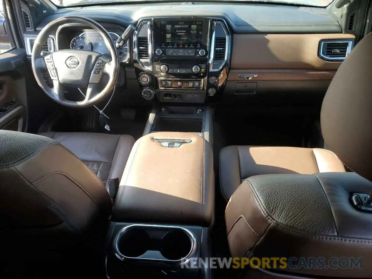 8 Фотография поврежденного автомобиля 1N6AA1ED8MN525896 NISSAN TITAN 2021