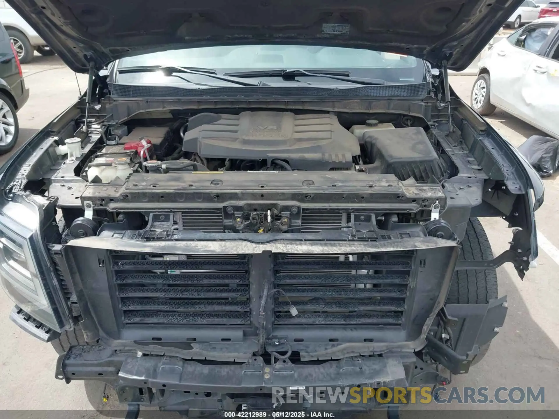 10 Photograph of a damaged car 1N6AA1ED8MN529124 NISSAN TITAN 2021