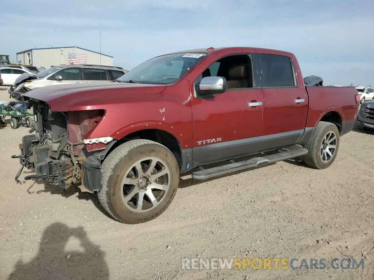 1 Photograph of a damaged car 1N6AA1ED9MN507438 NISSAN TITAN 2021