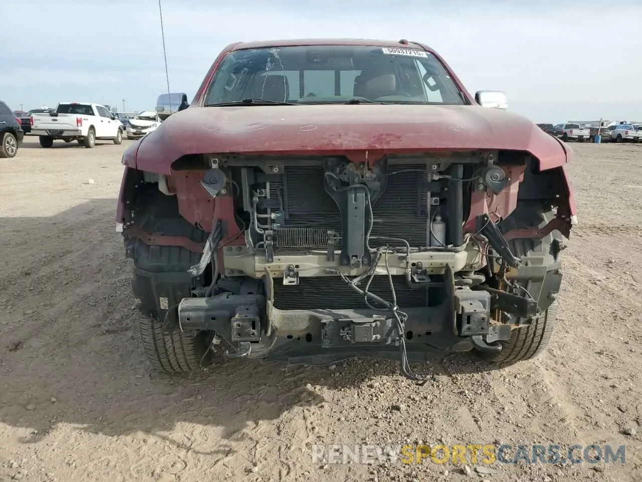 5 Photograph of a damaged car 1N6AA1ED9MN507438 NISSAN TITAN 2021