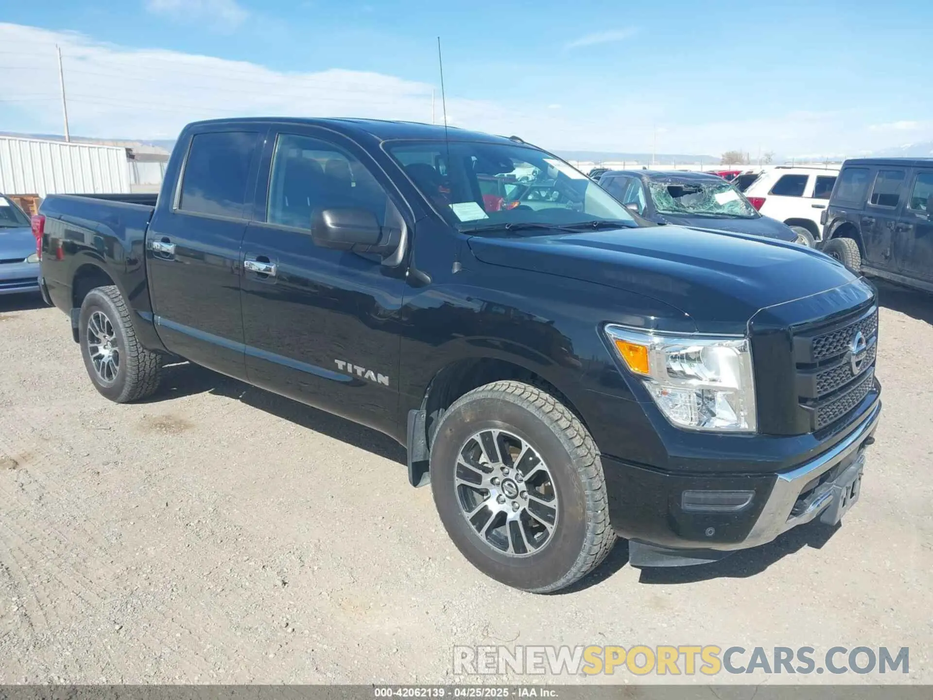 1 Photograph of a damaged car 1N6AA1ED9MN509741 NISSAN TITAN 2021