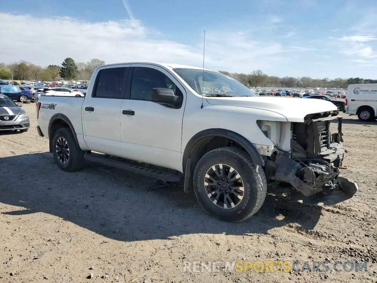 4 Photograph of a damaged car 1N6AA1EDXMN527133 NISSAN TITAN 2021