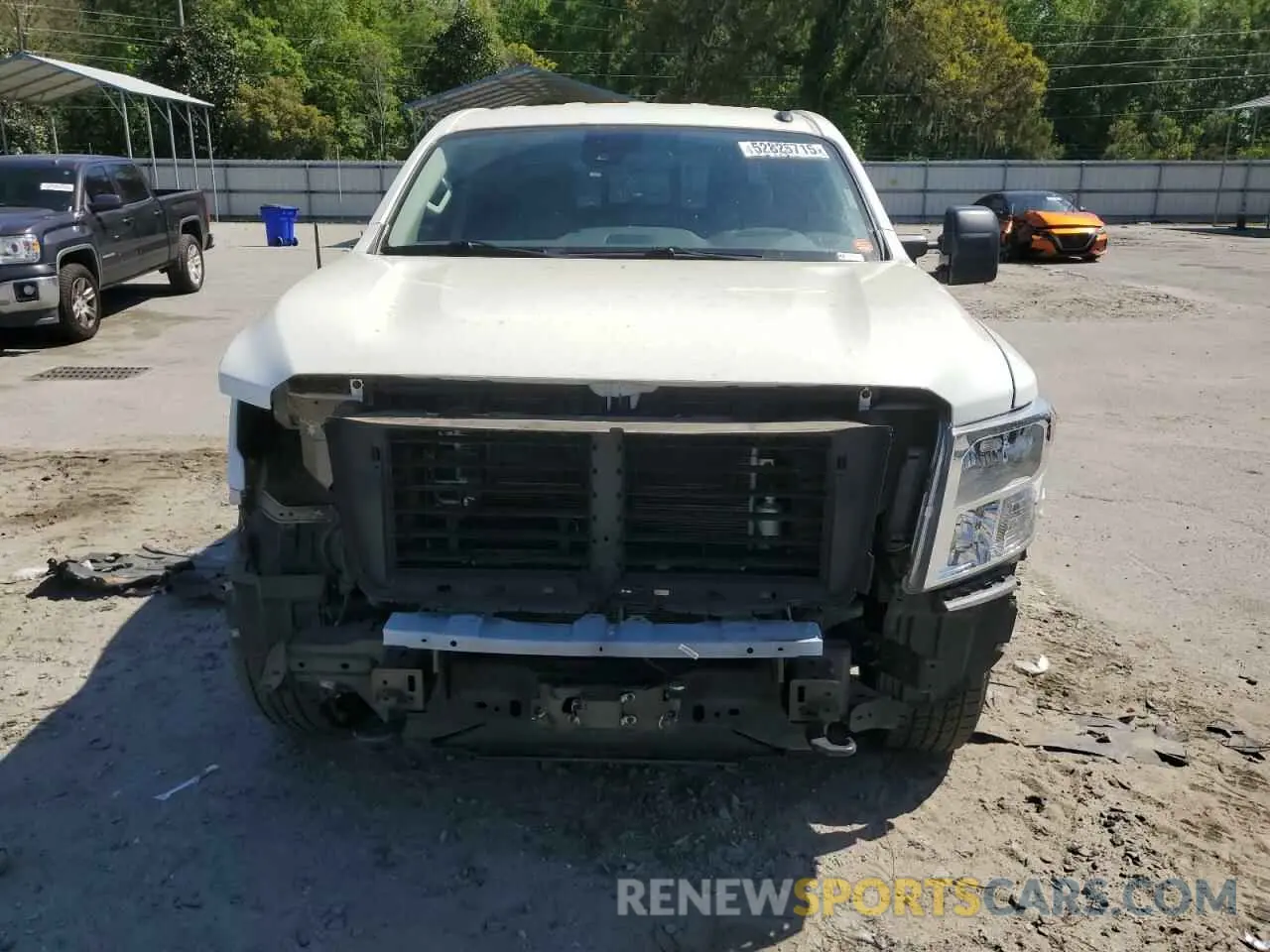 5 Photograph of a damaged car 1N6AA1EDXMN527522 NISSAN TITAN 2021