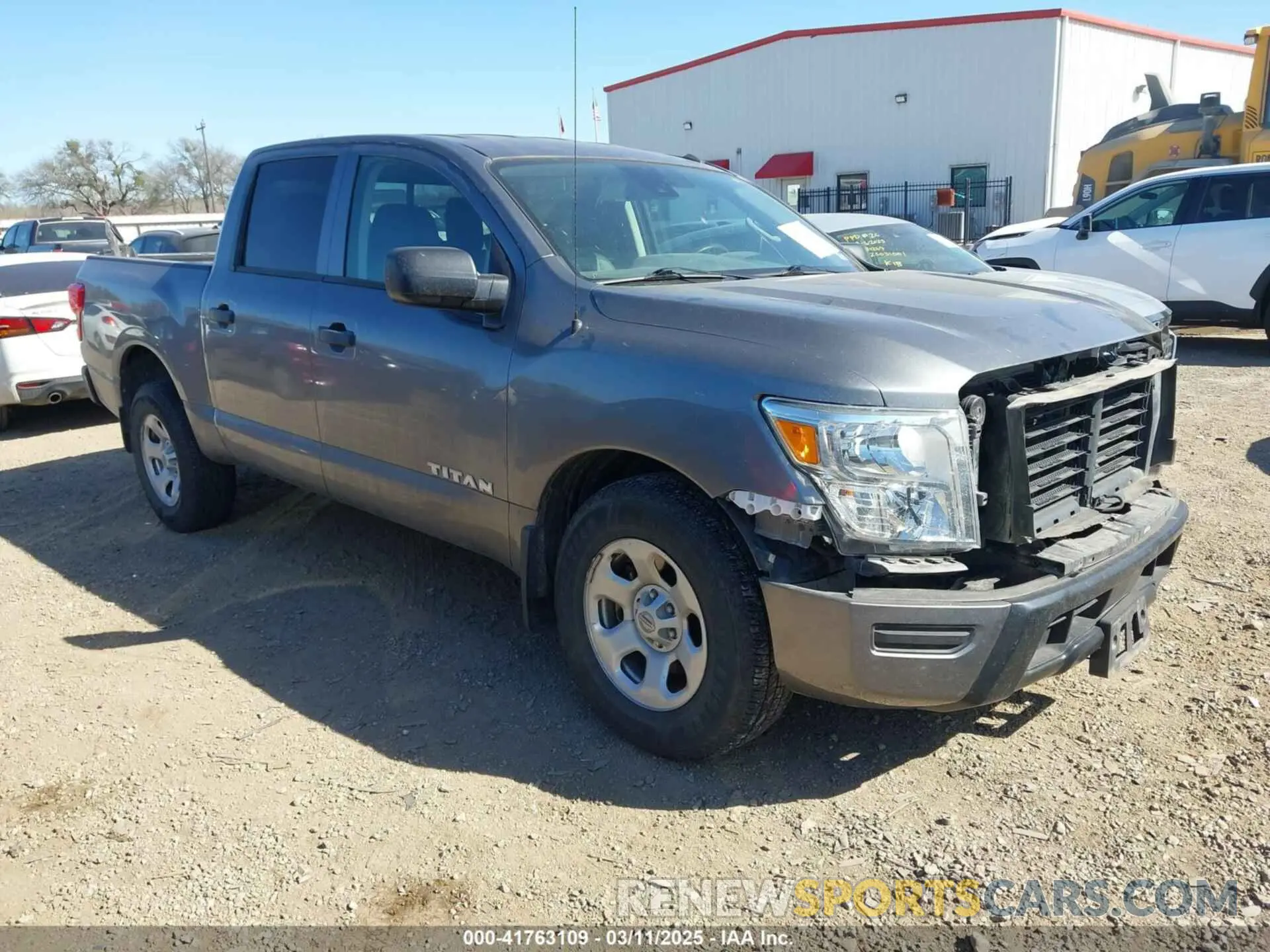 1 Photograph of a damaged car 1N6AA1EE2MN517608 NISSAN TITAN 2021