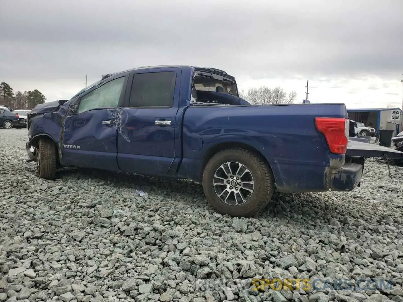 2 Photograph of a damaged car 1N6AA1EE2MN529337 NISSAN TITAN 2021