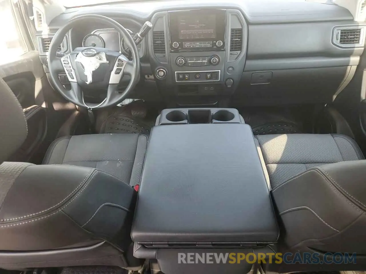 8 Photograph of a damaged car 1N6AA1EE5MN523175 NISSAN TITAN 2021