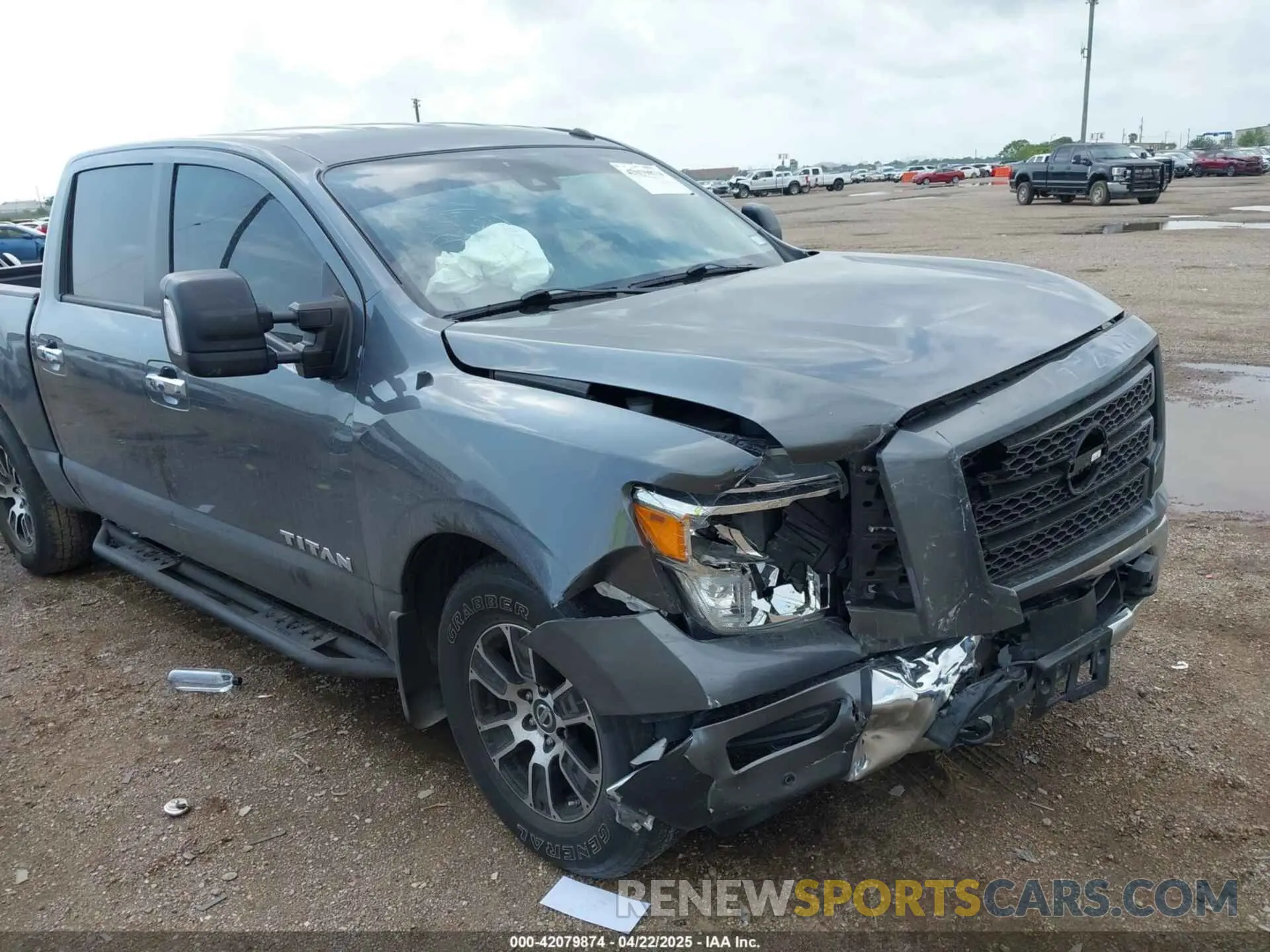 6 Фотография поврежденного автомобиля 1N6AA1EF8MN536575 NISSAN TITAN 2021