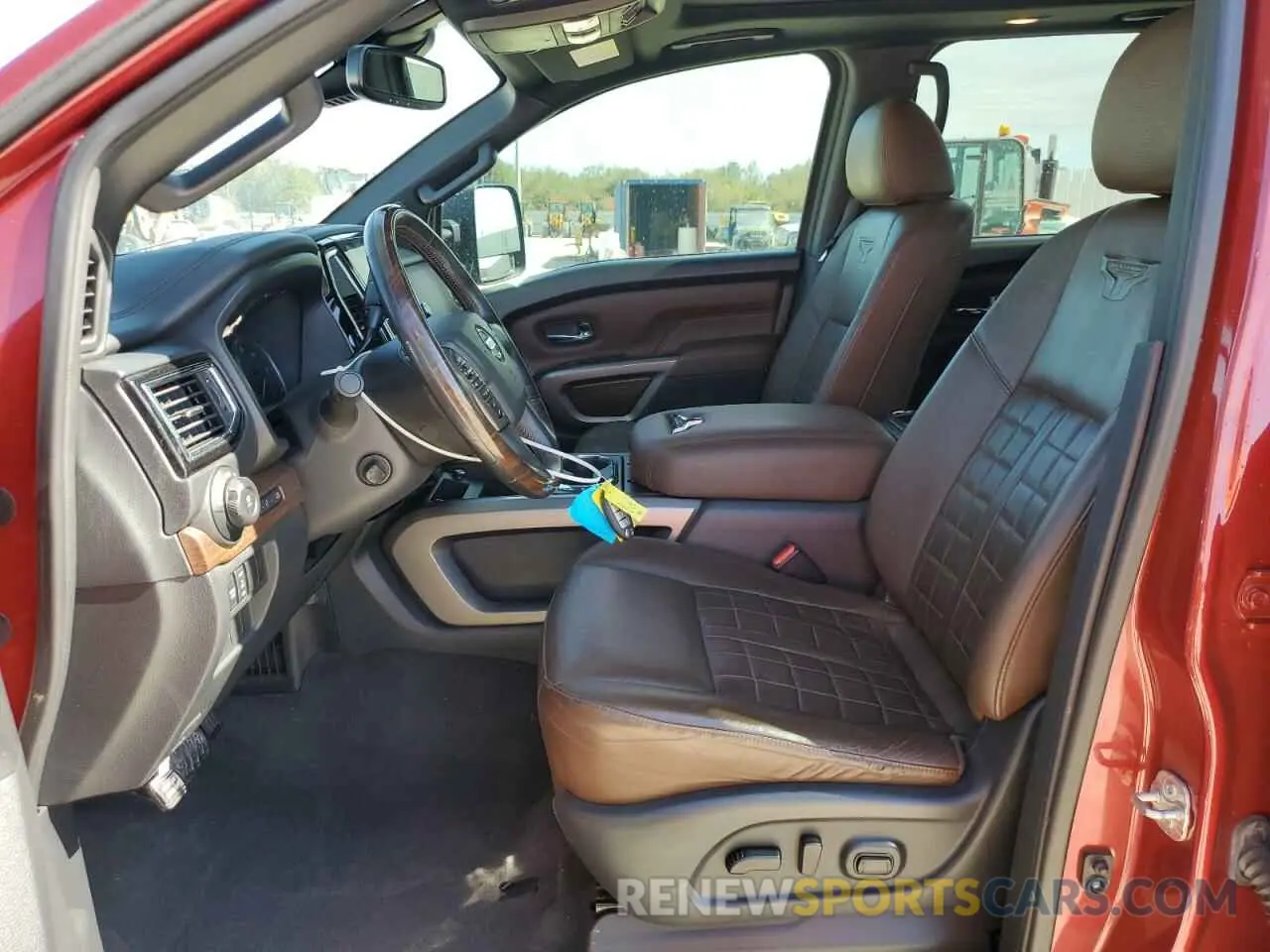 7 Photograph of a damaged car 1N6AA1FB2MN530251 NISSAN TITAN 2021