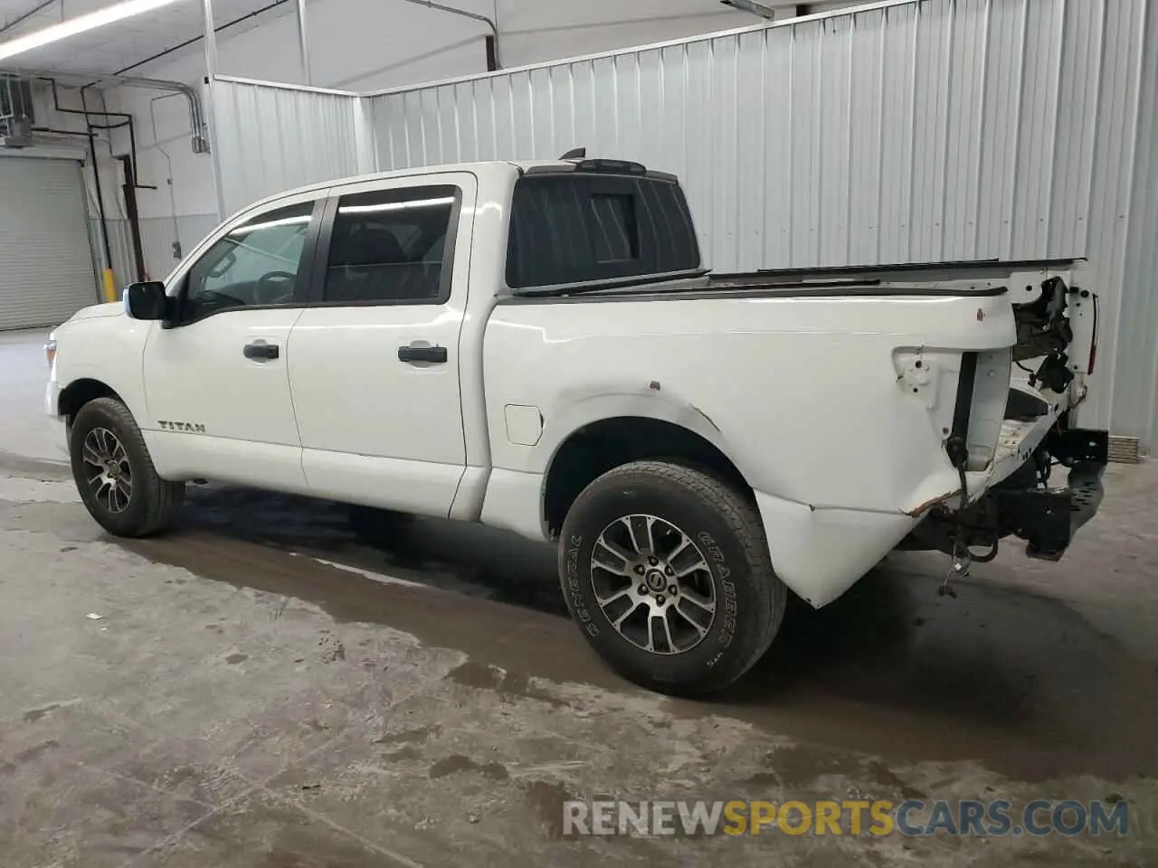 2 Photograph of a damaged car 1N6AA1EC7NN104499 NISSAN TITAN 2022